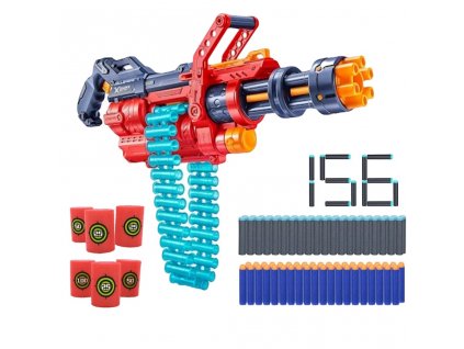 X-Shot Minigun Omega 36430 + 156 šípů + terče
