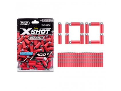 X-Shot Short šípy Air Pocket Technology 100 ks. 36601