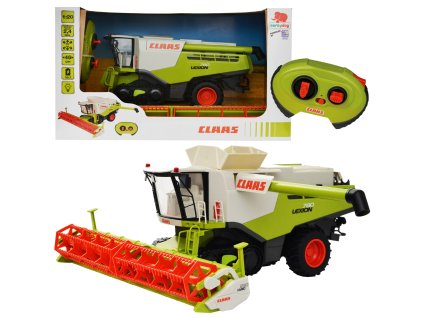 Dálkově ovládaná sklízecí mlátička Claas Lexion Happy People