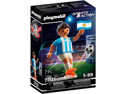 Playmobil Fotbalista argentinského národního týmu 71125