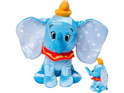 Disney 100 Dumbo maskot slona Plyšový platinový plyšový měkký slon 28 cm