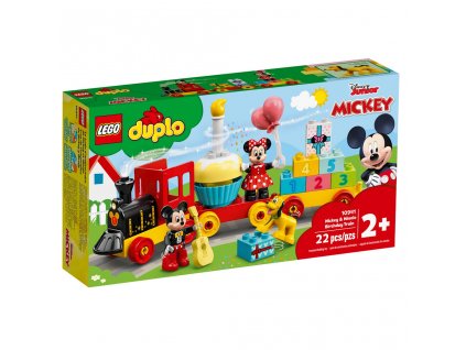 LEGO® DUPLO® 10941 Narozeninový vláček Mickeyho a Minnie