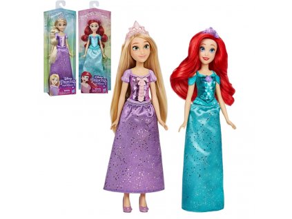 Disney Princezny Ariel + Rapunzel Sada panenek F0895+F0896