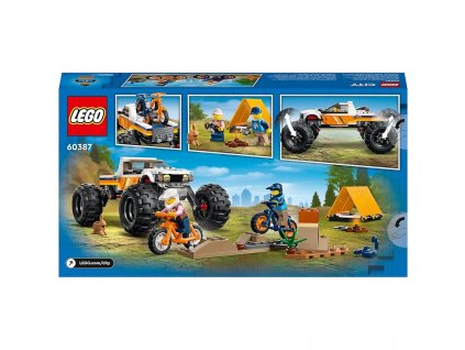LEGO® City 60387 Dobrodružství s teréňákem 4x4