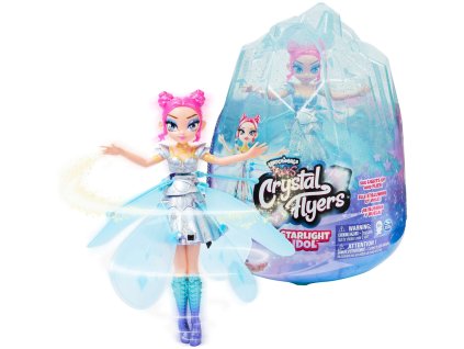 Hatchimals Pixies Crystal Flyers létající modrá víla Starlight Idol Pop Star