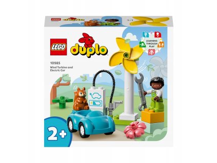 LEGO® DUPLO® 10985 Větrná turbína a elektromobil