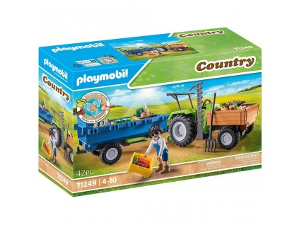 Playmobil® Country 71249 Traktor s přívěsem