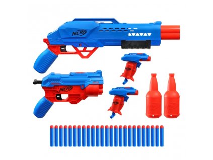Nerf Alpha Strike Mission Ops Set 4 spouštěče a doplňky F2555
