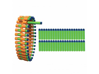 Dart Zone Řetězový zásobník Pás na 30 šípů pro V-Twin + 40 šipek 6400