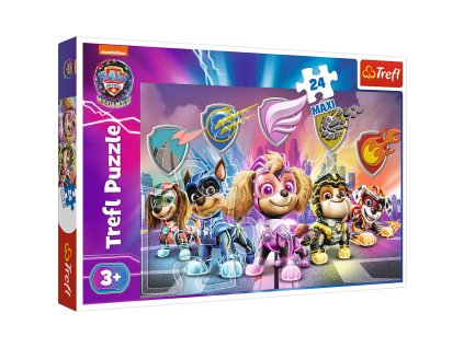 Puzzle 24 Maxi Paw Patrol Trefl mise štěňat