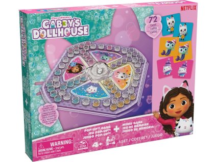 Společenská desková hra Chinese Pop Up Cat House Gabi + Memo