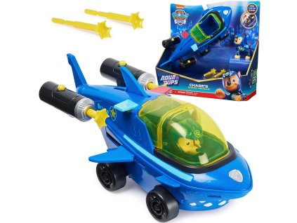 Sada žraločího vozidla Tlapková Patrola Aqua Pups s figurkou Chase