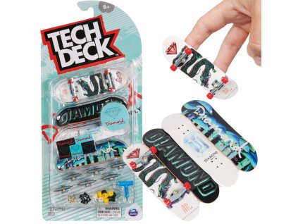 Sada barevných hmatníků 4-balení k sestavení Diamond Tech Deck
