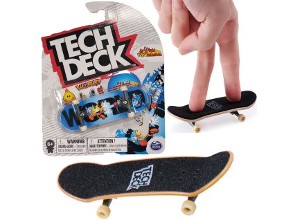 Hmatník skateboard Tech Deck World Industries WORLD + samolepky