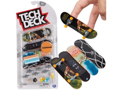 Sada barevných hmatníků 4-balení k sestavení Maxallure Tech Deck