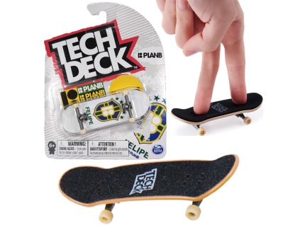 Hmatník skateboard Tech Deck PlanB Felipe + samolepky