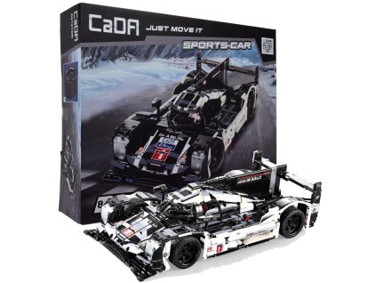 Cada Technic cihličky Replika závodního vozu Le Mans 919 Porsche 1586 prvků C61016W