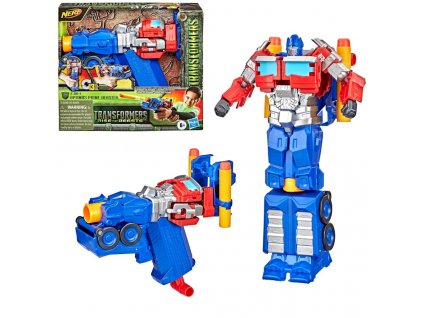 Nerf Transformers Rise of the Beasts 2v1 Optimus Prime F3901