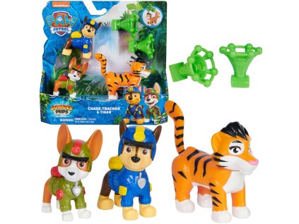 Psi Patrol Jungle Pups set Chase Tracker figurky + příslušenství