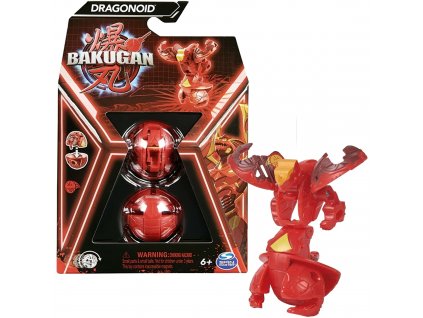 Bakugan Dragonoid Red transformující se bojová figurka + karty