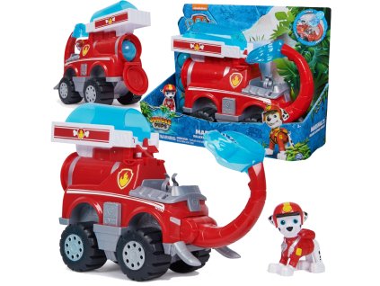 Psi Patrol Jungle Pups Deluxe Vehicle Marshall Elephant + sada figurek