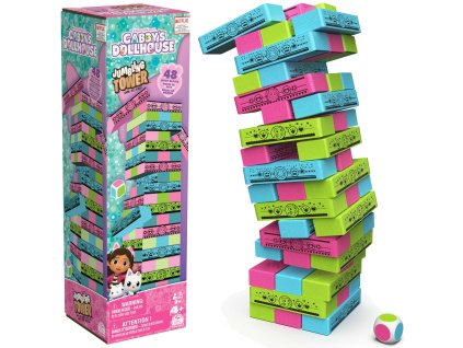 Gabi Jenga Dancing Tower Cat House Game
