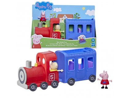 Hasbro Prasátko Peppa Vlak paní Rabbitové + 2 Figurki F3630