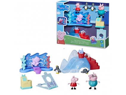 Hasbro Prasátko Peppa Dobrodružství v akváriu + 4 figurki F3634