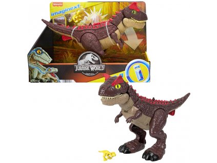 Fisher-Price Imaginext Jurrasic World Útok Hrotem Dinosaurus Karnotaurus HML42