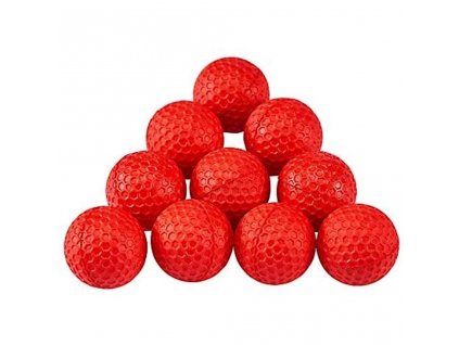 Alternativní míčky pro Nerf 10ks červené