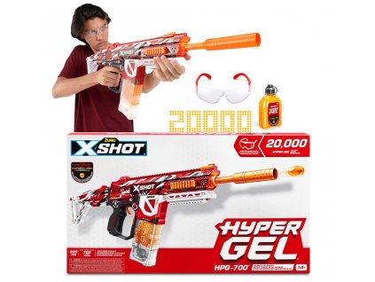 X-Shot Hyper Gel HPG - 700 Puška na gelové kuličky 36620