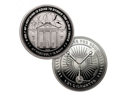 Sběratelská mince Návrat do budoucnosti: 25th Anniversary