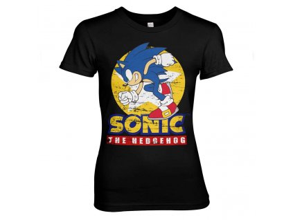 Dámské tričko Ježek Sonic
