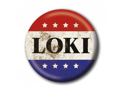 Placka Marvel - Vote Loki