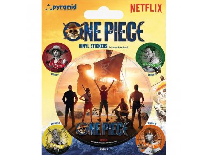 Vinylové samolepky One Piece Live Action - Crew