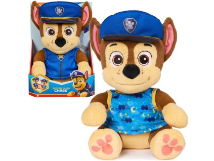 Psí hlídka Plyšový maskot Chase měkká plyšová hračka 25 cm