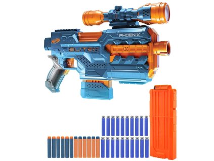 Nerf Elite 2.0 Phoenix CS-6 E9961 + zásobník CS-12 + 20 šípů