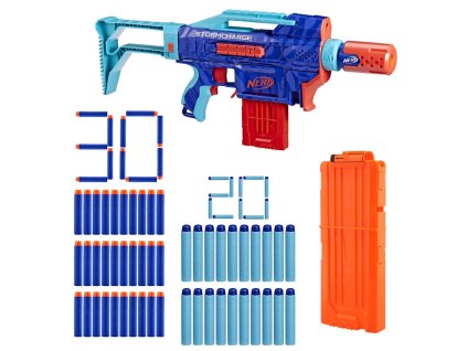 Nerf Elite 2.0 Stormcharge Wild Edition F7376 + 30 vaflových šípů + zásobník na 12 šípů