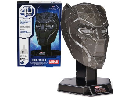 Puzzle 4D Build Black Panther model figurka 3D