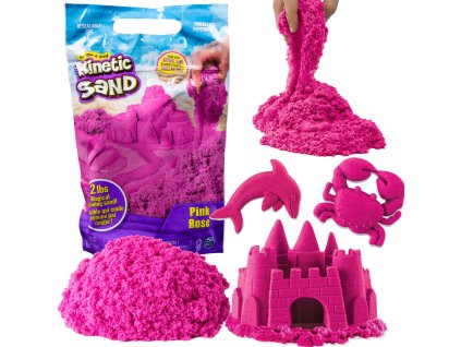 Kinetický písek Shimmer glitry růžová 907 g