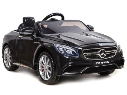 Elektrické autíčko Mercedes S63 AMG černě lakovaný