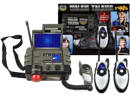 Vysílačky s rádiovou stanicí Obousměrné rádio s dosahem 30 metrů