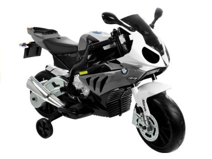 BMW S1000RR Silver - Elektrická jízda na motocyklu