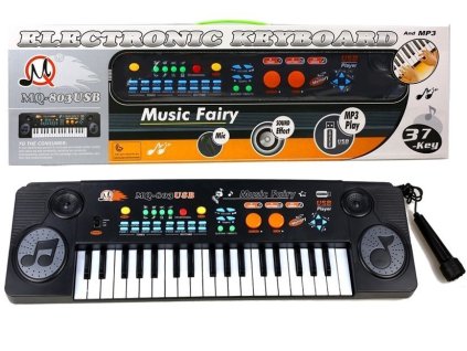 Klávesnice S Mikrofonem Multifunkční Vzdělávací Hračka