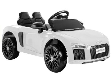 Audi R8 Spyder White - Elektrická jízda na autě