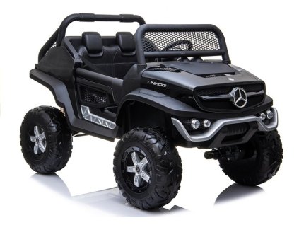 Mercedes Unimog Elektro  Auto černé