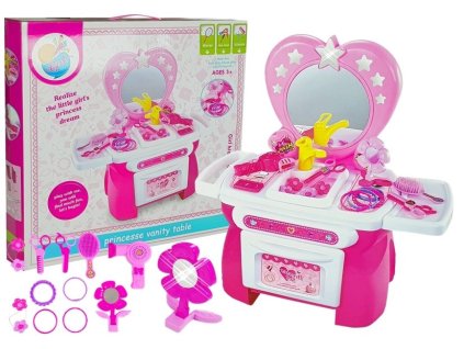 Toaletní kosmetický set vlasových doplňků