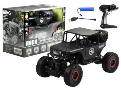 R/C Monster Car Jeep 1:18 černá