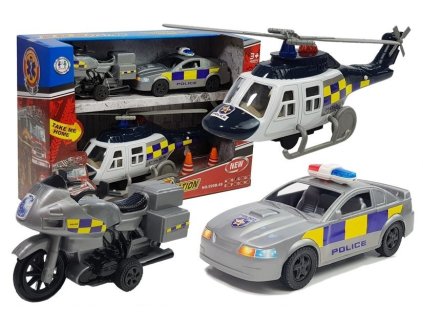 Policejní sada se světly a zvukem