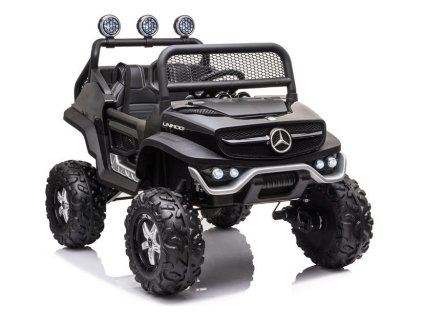 Elektrická jízda na Mercedes Unimog S Lakovaná černá